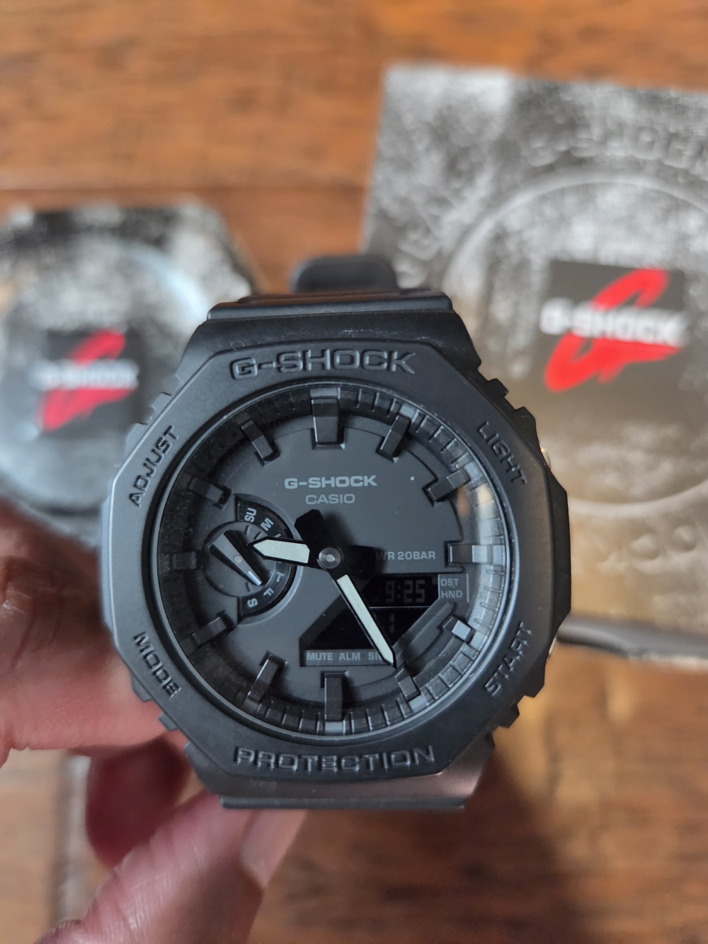 G-Shock Casio GA-2100 Black Analog-Digital Watch
